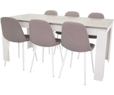 Venture Design Valgomojo kėdė, Polar Matstol, 53x88x46 cm, Pilka
