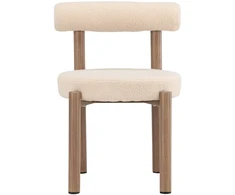 Venture Design Valgomojo kėdė Tillo 49x49 cm Balto plieno