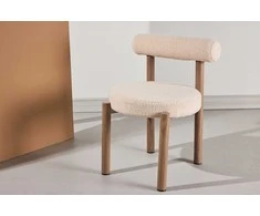 Venture Design Valgomojo kėdė Tillo 49x49 cm Balto plieno