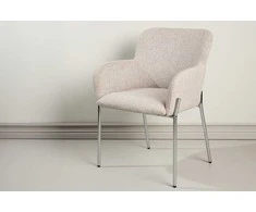 Venture Design Valgomojo kėdė Vätö 51x55x46 cm smėlio spalvos audinys