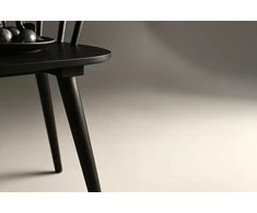 Venture Design Valgomojo sofa Bobby 120 cm juoda guminė mediena
