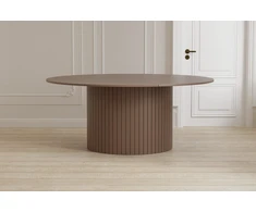 Venture Design Valgomojo stalas 180 cm smėlio spalvos MDF