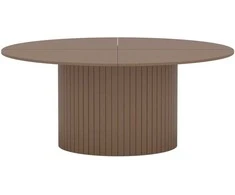 Venture Design Valgomojo stalas 180 cm smėlio spalvos MDF