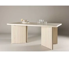 Venture Design Valgomojo stalas, Bassholmen, 90x180 cm, balintas