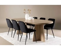 Venture Design Valgomojo stalas Bootcut 230x115 cm Balintas
