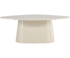 Venture Design Valgomojo stalas Diamond 210x110x75 cm Smėlio spalvos MDF