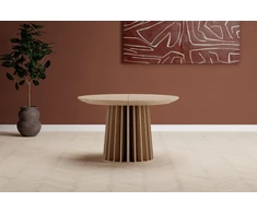 Venture Design Valgomojo stalas Dope MDF natūralus