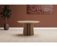 Venture Design Valgomojo stalas Dope MDF natūralus
