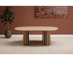 Venture Design Valgomojo stalas Dope MDF natūralus