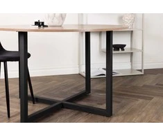 Venture Design Valgomojo stalas, Durango, ø120 cm, Riešutas