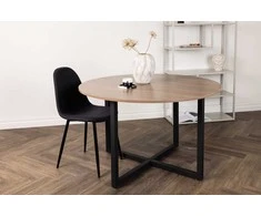 Venture Design Valgomojo stalas, Durango, ø120 cm, Riešutas