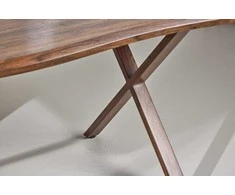 Venture Design Valgomojo stalas Fiona 180x90x75 cm riešutmedžio MDF