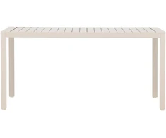 Venture Design Valgomojo stalas Giardini 150x85x72 cm Smėlio spalvos Aliuminis