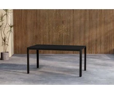 Venture Design Valgomojo stalas Giardini 150x85x72 cm Juodas