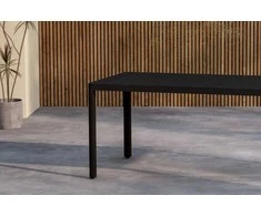 Venture Design Valgomojo stalas Giardini 150x85x72 cm Juodas