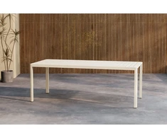 Venture Design Valgomojo stalas Giardini 200x90x72 cm Smėlio spalvos