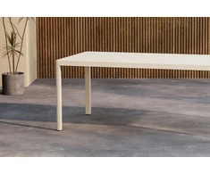 Venture Design Valgomojo stalas Giardini 200x90x72 cm Smėlio spalvos