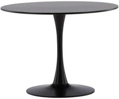 Venture Design Valgomojo stalas, Glade, ø100 cm, Juodas