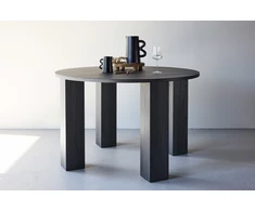 Venture Design Valgomojo stalas, Juno, 120x75 cm, Juodas