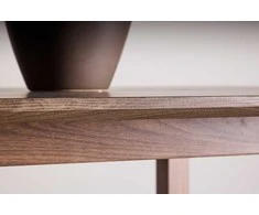 Venture Design Valgomojo stalas, Kiekis, 100x220 cm, Ruda