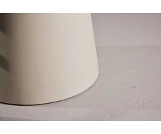 Venture Design Valgomojo stalas Lanzi 80x80x75 cm smėlio spalvos MDF