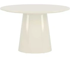 Venture Design Valgomojo stalas Lanzo 120 cm, smėlio spalvos MDF