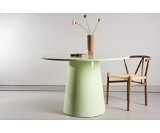 Venture Design Valgomojo stalas Lanzo 120 cm žalias MDF