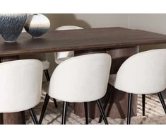 Venture Design Valgomojo stalas Olivia 100x210 cm Mocha