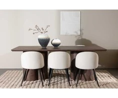 Venture Design Valgomojo stalas Olivia 100x210 cm Mocha