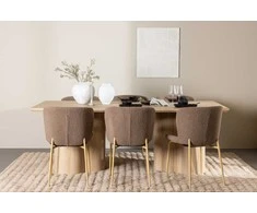 Venture Design Valgomojo stalas Olivia 210x100 cm Balintas