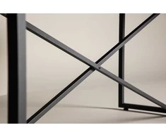 Venture Design Valgomojo stalas, Padang, 250x100x76 cm, Juodas