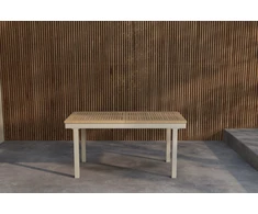 Venture Design Valgomojo stalas Panama 160x240 cm smėlio spalvos tikmedis