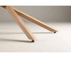 Venture Design Valgomojo stalas, Piazza, 90x180 cm, Mokos spalvos