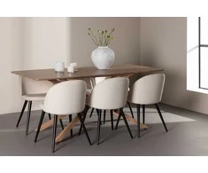 Venture Design Valgomojo stalas Piazza 180x90 cm Mocha