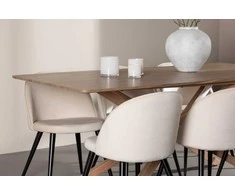 Venture Design Valgomojo stalas Piazza 180x90 cm Mocha