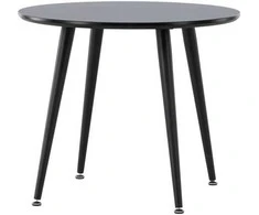 Venture Design Valgomojo stalas, Plaza vaikams, ø60 cm, juodas