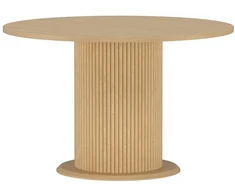 Venture Design Valgomojo stalas Reko Apvalus Natūralus MDF