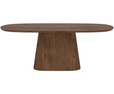 Venture Design Valgomojo stalas Stjärnö 90x200 cm, mocca