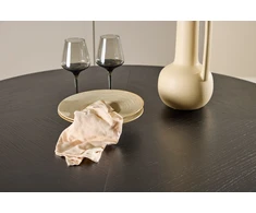 Venture Design Valgomojo stalas, Strada, 120/170x120x74 cm, Juodas