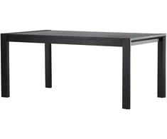 Venture Design Valgomojo stalas su slankikliu 250x95x75 cm Juodasis ąžuolas