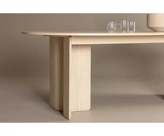 Venture Design Valgomojo stalas, Tyresö, 220x100 cm, baltas atspalvis