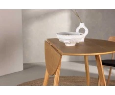 Venture Design Valgomojo stalas, Yakidon, ø120 cm, Ruda