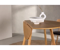 Venture Design Valgomojo stalas, Yakidon, ø120 cm, Ruda