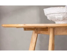 Venture Design Valgomojo stalas, Yakidon, ø120 cm, Ruda