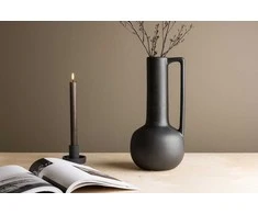 Venture Design Vaza, Allis, 18x18x36 cm, Juoda