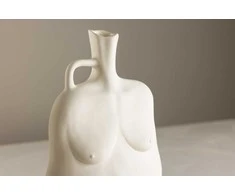 Venture Design Vaza, Conta, 25x17x10 cm, Balso balta