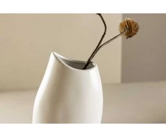 Venture Design Vaza, Ernst, 23x12x9 cm, Balta