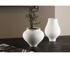Venture Design Vaza, padėklas, ø18 cm, Balta