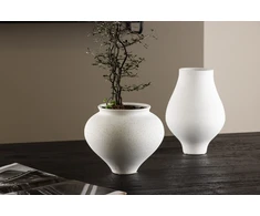 Venture Design Vaza, padėklas, ø18 cm, Balta