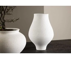 Venture Design Vaza, stovas, D10xA24xP14 cm, Balta